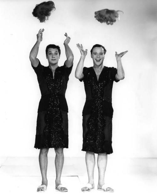 Tony Curtis and Jack Lemmon